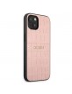 Guess iPhone 13 mini Hülle Case Cover Croco Collection Pink