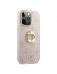 Guess iPhone 13 Pro Max Case Cover 4G Ring Stand Pink
