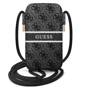 Guess phone case iPhone 11 / 12 / 12 Pro / 13 / 13 Pro 4G Stripe 6.1 Gray
