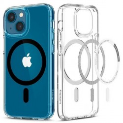 Spigen iPhone 13 Case Cover Hülle Ultra Hybrid MagSafe Clear Schwarz