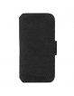 Krusell iPhone 13 Leder Book Case PhoneWallet Handytasche schwarz