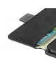 Krusell iPhone 13 Pro leather book case PhoneWallet cellphone cover black