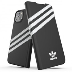 Adidas iPhone 13 OR booklet case cover PU black / white