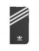 Adidas iPhone 13 OR Booklet Tasche Case Cover PU Schwarz / Weiss