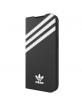 Adidas iPhone 13 OR booklet case cover PU black / white