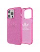 Adidas iPhone 13 Pro Case OR Protective Clear Cover Glitter Pink