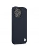 BMW iPhone 13 Pro Case Cover Silicone Signature navy / blue