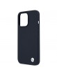 BMW iPhone 13 Pro Case Cover Silicone Signature navy / blue