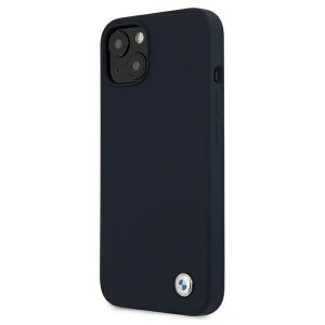 BMW iPhone 13 Case Cover Silicone Signature Navy / Blue