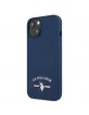 US Polo iPhone 13 / 14 / 15 Case Cover Silicone navy blue
