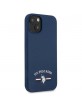 US Polo iPhone 13 / 14 / 15 Hülle Case Cover Silicone navy Blau
