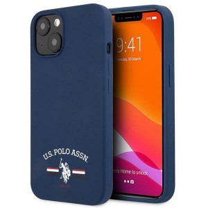 US Polo iPhone 13 mini Case Cover Silicone navy blue
