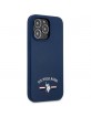 US Polo iPhone 13 Pro Max Case Cover Silicone navy blue