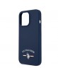 US Polo iPhone 13 Pro Max Case Cover Silicone navy blue