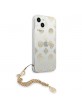 Guess iPhone 13 Hülle Case Cover Peony Chain Gold