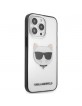 Karl Lagerfeld iPhone 13 Pro Hülle Case Cover Transparent Ikonik Choupette