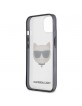 Karl Lagerfeld iPhone 13 mini Hülle Case Cover Transparent Ikonik Choupette