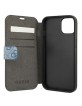 Guess iPhone 13 mini Tasche Book Case 4G Stripe Blau
