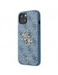 Guess iPhone 13 mini Case Cover 4G Big Metal Logo Blue