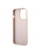 Guess iPhone 13 Pro Max Case Cover 4G Big Metal Logo Pink