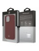 Mercedes iPhone 13 Pro Hülle Case Cover Silicone Line Rot