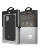 Mercedes iPhone 13 mini Case Cover Silicone Line Black