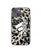 Adidas iPhone 13 mini OR Snap Hülle Case Cover Leopard Beige