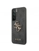 Guess Samsung S22 Cover Case 4G Big Metal Logo Gray