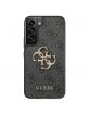 Guess Samsung S22 Cover Case 4G Big Metal Logo Gray