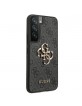 Guess Samsung S22 Cover Case 4G Big Metal Logo Gray