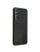 AMG Samsung S21 FE Case Carbon Stripe & Embossed Black
