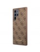 Guess Samsung S22 Ultra Case Cover 4G Charms Brown