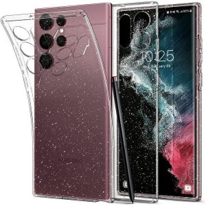 Spigen Samsung S22 Ultra Hülle Case Cover Liquid Glitter Crystal
