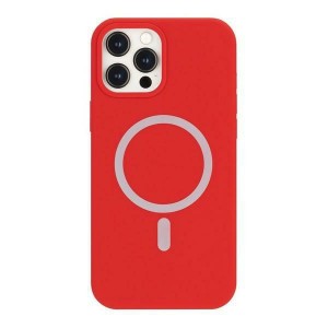 Mercury iPhone 13 Hülle Case MagSafe Silikon Rot
