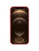 Mercury iPhone 13 mini Case MagSafe Silicone Fushia Red