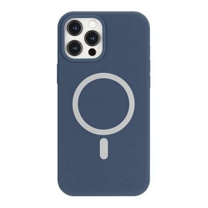 Mercury iPhone 13 Pro Case MagSafe Silicone Navy Blue