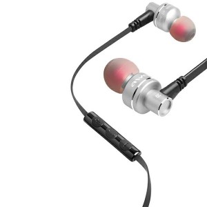 AWEI Stereo Kopfhörer ES-10TY 3,5mm Klinkenstecker Grau