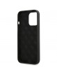 Guess iPhone 13 Pro Max MagSafe Case Silicone Case Cover Metal Logo Black