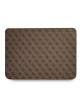 Guess Notebook / Tablet Case 13, 14 4G Uptown Triangle Logo Brown