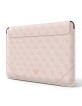 Guess Notebook / Tablet Hülle 16" 4G Uptown Triangle Logo Rosa