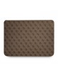 Guess Notebook / Tablet Sleeve 16" 4G Uptown Triangle Logo Brown