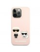 Karl Lagerfeld iPhone 13 Pro MagSafe Hülle Case Cover Rosa