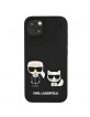 Karl Lagerfeld iPhone 13 MagSafe Hülle Case Cover Schwarz