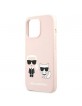 Karl Lagerfeld iPhone 13 Pro Max MagSafe Case Cover Pink