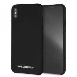 Karl Lagerfeld iPhone Xs Max case cover silicone black