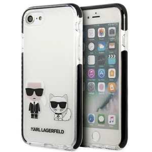 Karl Lagerfeld iPhone SE 2022 / 8 / 7 Cover Case Karl Choupette White