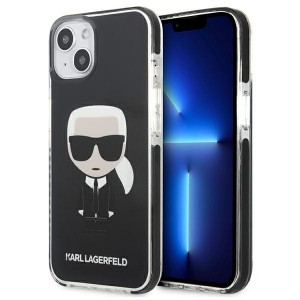 Karl Lagerfeld iPhone 13 mini Hülle Case Ikonik Karl Schwarz