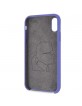 Karl Lagerfeld iPhone X / Xs case cover silicone violet