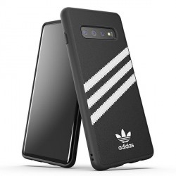 Adidas Samsung S10 Plus Hülle OR Moulded Case Schwarz / Weiss