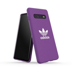 Adidas Samsung S10 Plus Case OR Molded Case CANVAS purple
